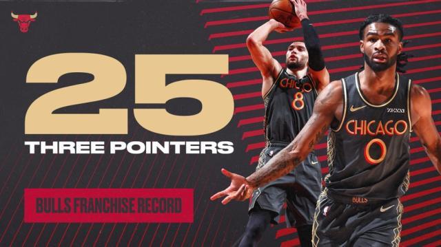 开云登录网址入口-公牛也有水花兄弟！拉文怀特同场投进8+三分创历史